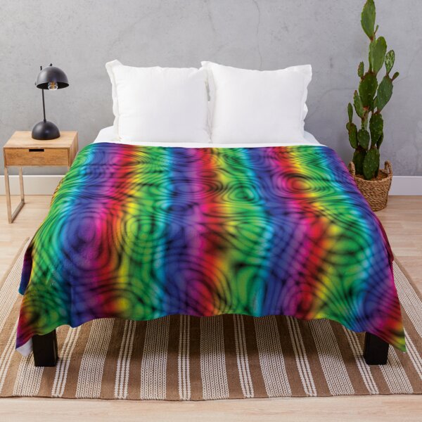 Item preview, Psychedelic Hypnotic Trippy Acid Swirls Rainbow Stripes designed and sold by James-Cole.