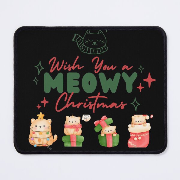 Item preview, Wish you a Meowy christmas designed and sold by littlesoulzwear.