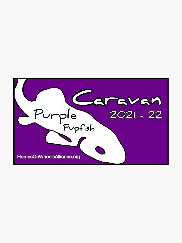 Purple Pupfish Caravan by SuanneC