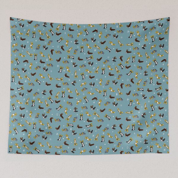 Item preview, Cardigan Welsh Corgi Scribbles designed and sold by cardimac.
