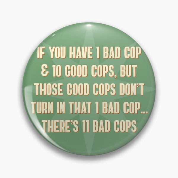 Item preview, ACAB - No 'Bad Apples' designed and sold by Picket Club.