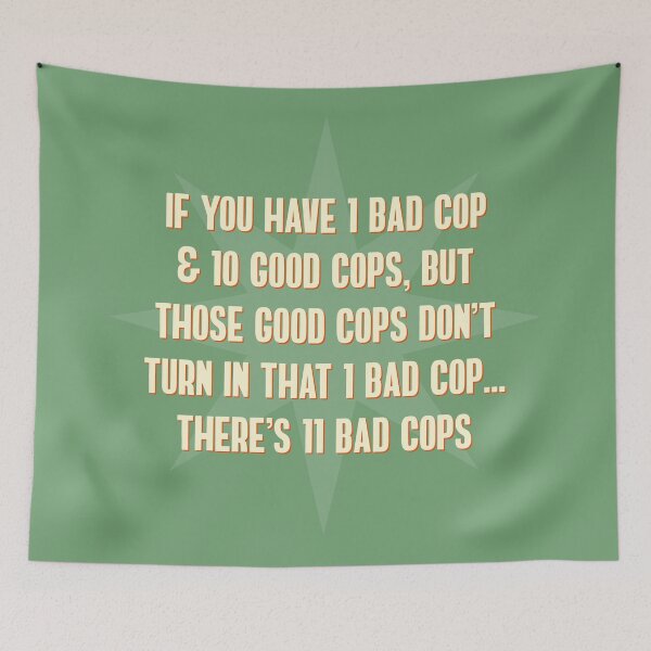 Item preview, ACAB - No 'Bad Apples' designed and sold by Picket Club.