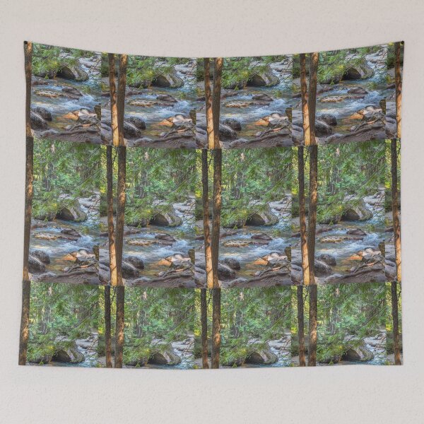 Item preview, USA. Montana. Glacier National Park. Stream.  designed and sold by vadim19.