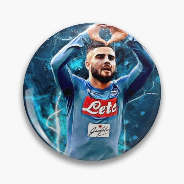 Item preview, Illustration Lorenzo Insigne Wallpaper designed and sold by TabinaFathar.