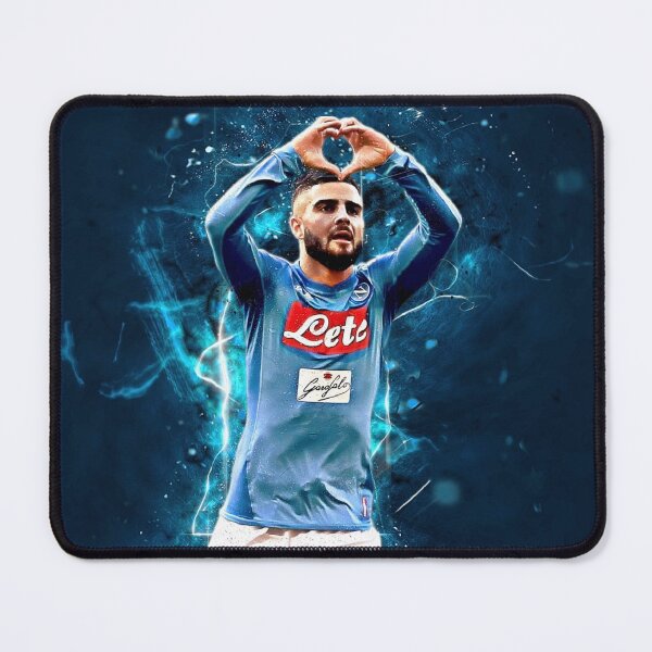 Item preview, Illustration Lorenzo Insigne Wallpaper designed and sold by TabinaFathar.