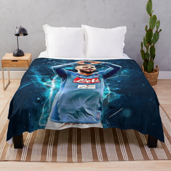 Item preview, Illustration Lorenzo Insigne Wallpaper designed and sold by TabinaFathar.