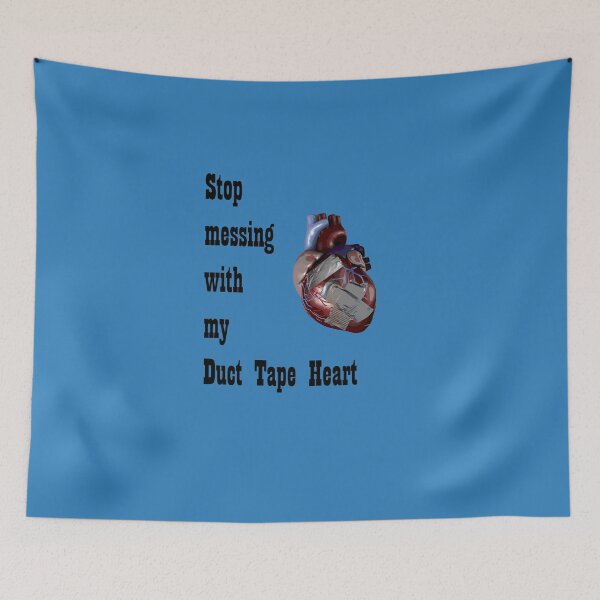 Item preview, Barenaked Ladies - Duct Tape Heart - dark text designed and sold by lyricalshirts.