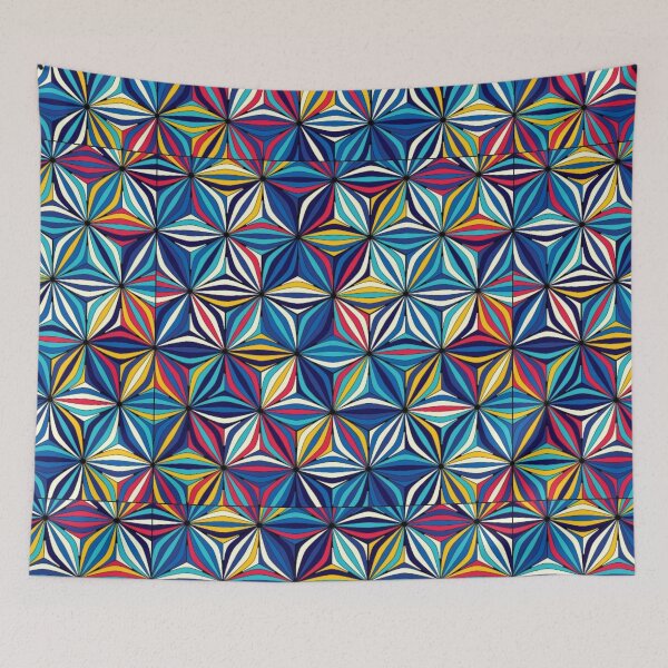 Item preview, Colourful Geometric Shapes Texture Pattern   designed and sold by LoloTrends.