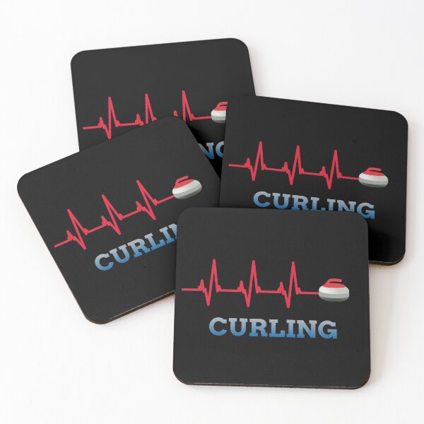 Item preview, Curling Heartbeat designed and sold by VJKTees.