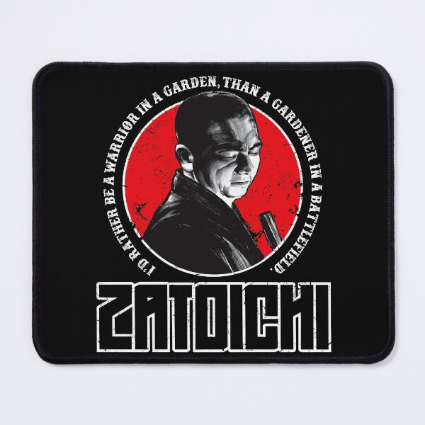 Item preview, Zatoichi Warrior In A Garden Quote designed and sold by karatepanda.