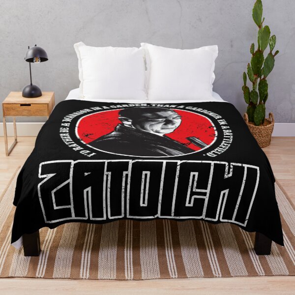 Item preview, Zatoichi Warrior In A Garden Quote designed and sold by karatepanda.