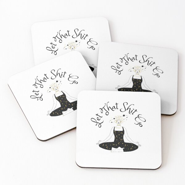 Item preview, Let That Shit Go Meditation designed and sold by rosendosen.