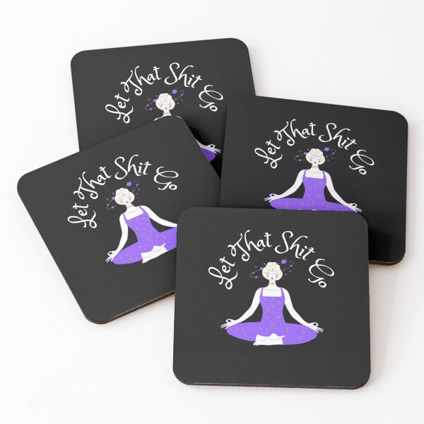 Item preview, Let That Shit Go Meditation designed and sold by rosendosen.