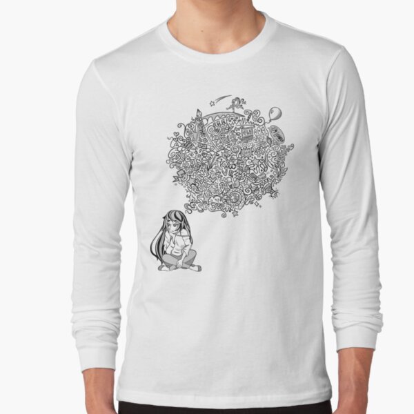 Overthinking Girl Long Sleeve T-Shirt