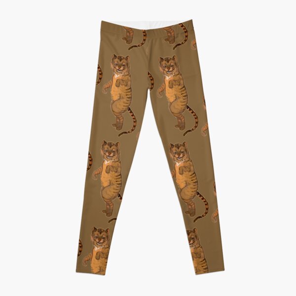 Cheshire Cat (Leggings only) - Orange Bison