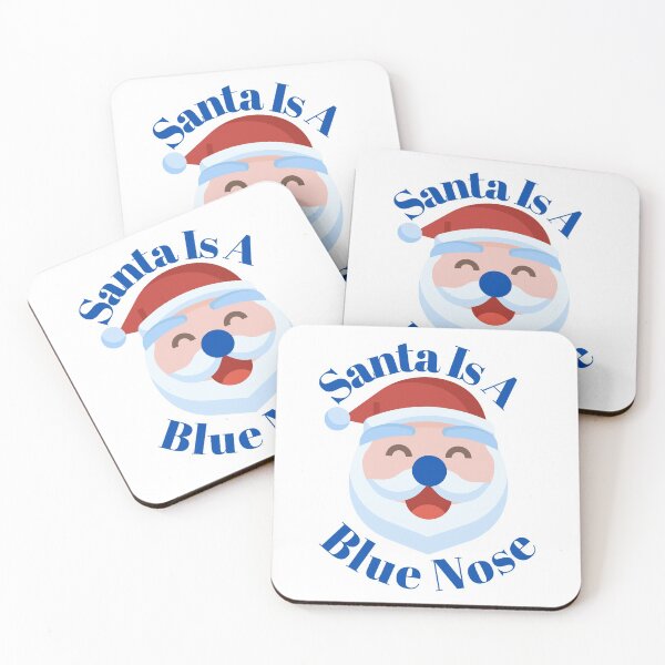 Item preview, Santa is a Blue Nose designed and sold by RFCZines.