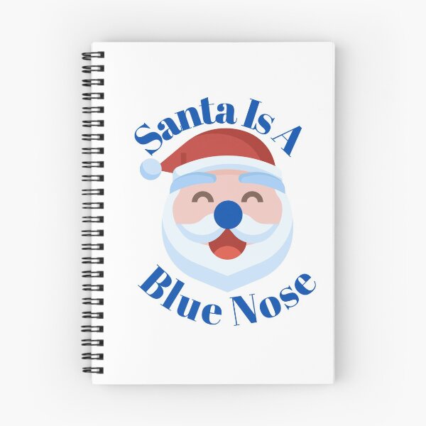 Item preview, Santa is a Blue Nose designed and sold by RFCZines.