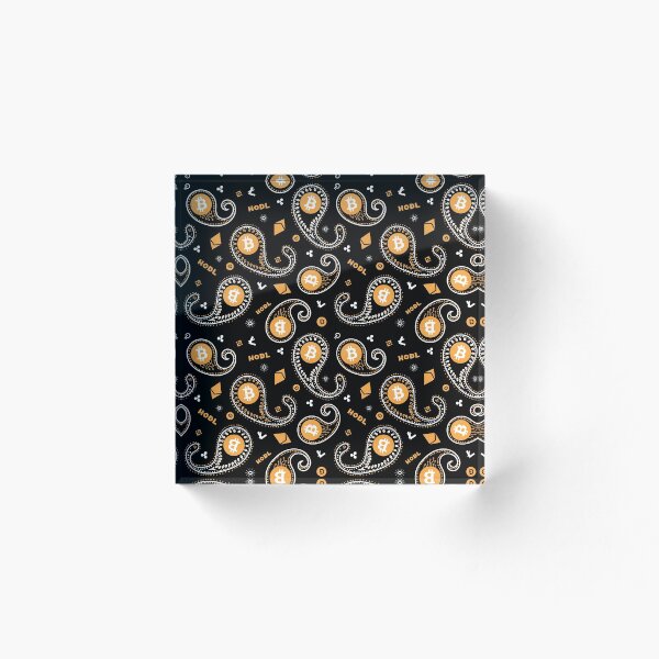 Item preview, Bitcoin cripto paisley designed and sold by Vitaliy Klimenko.