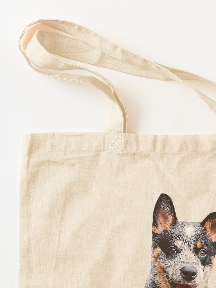 Australian Cattle Dog Blue Heeler Puppy Tote Bag for Sale by Elarex