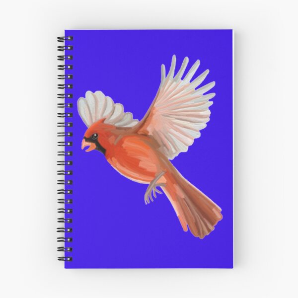 Item preview, Flying Red Cardinal Illustration designed and sold by Deborah Camp.