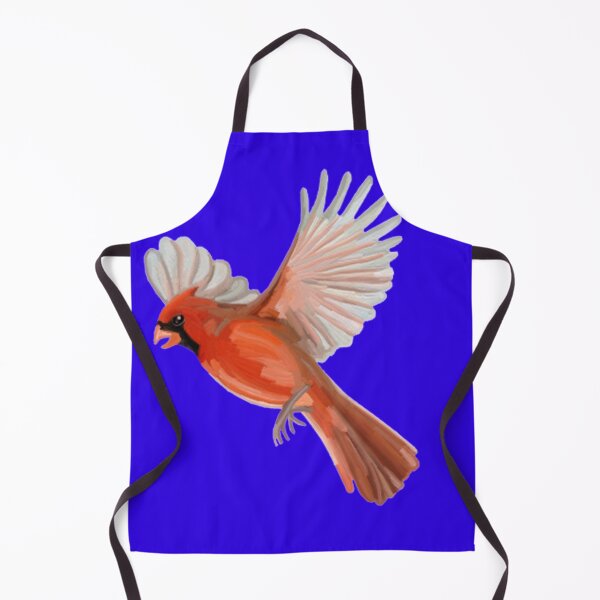 Item preview, Flying Red Cardinal Illustration designed and sold by Deborah Camp.