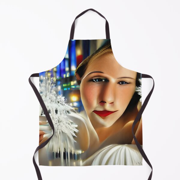 Item preview, Art Deco Angel Modern AI Art designed and sold by Melissa Park.