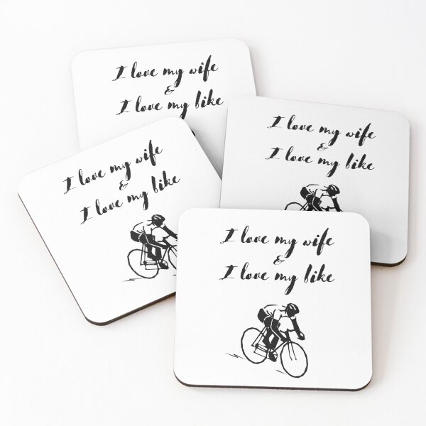 Item preview, I love my wife and my bike designed and sold by allaboutsportss.