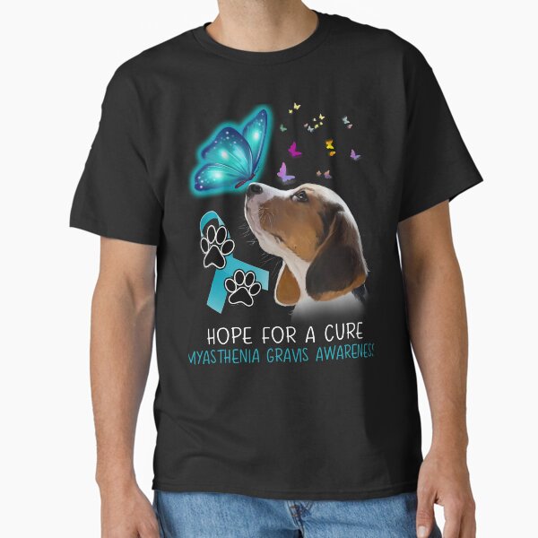 Item preview, Beagle Hope For A Cure Myasthenia Gravis Awareness designed and sold by Grooffos.