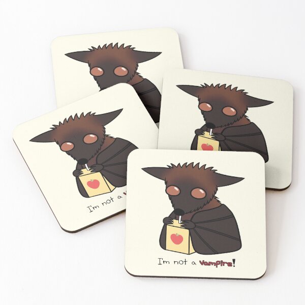 Item preview, I'm not a VAMPIRE Cute Bat Image designed and sold by Riley Levine.