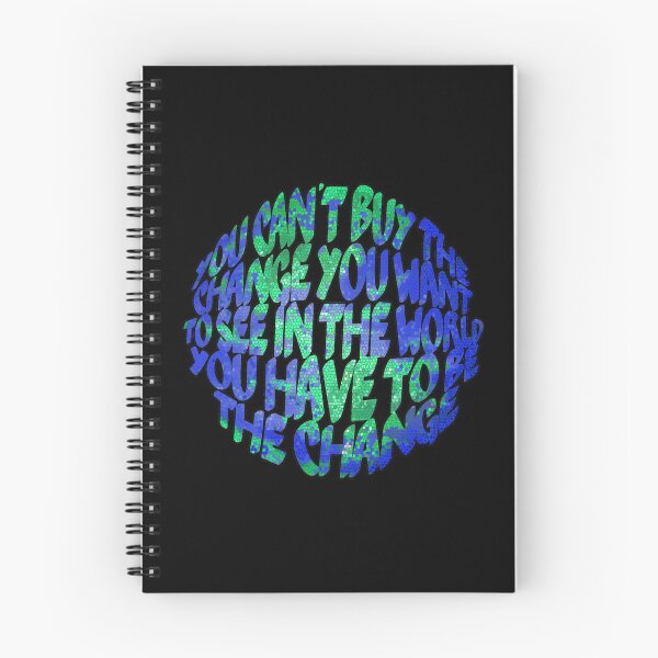 Item preview, Be the Change designed and sold by YouAreHereArt.