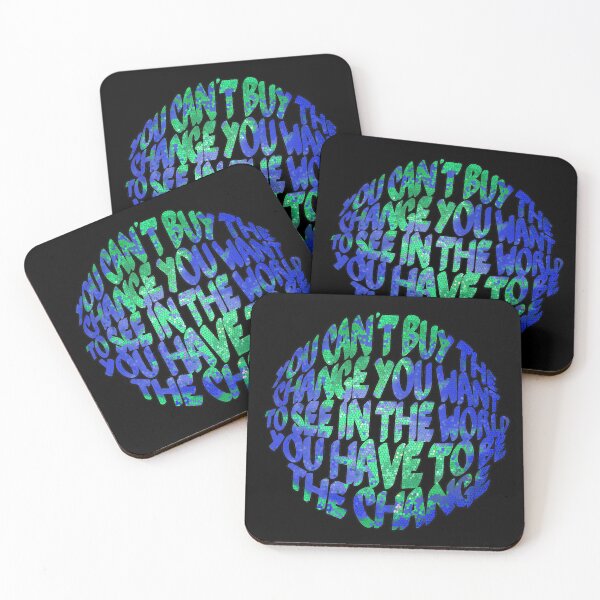 Item preview, Be the Change designed and sold by YouAreHereArt.
