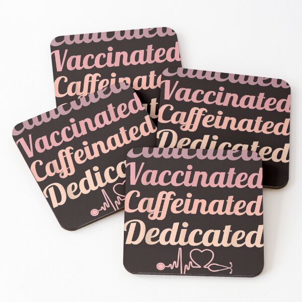 Item preview, Educated Vaccinated Caffeinated Dedicated Shirt Nurse  designed and sold by saigeoconn.