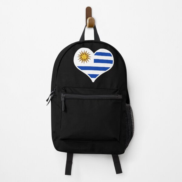 Item preview, Uruguay Flag Heart designed and sold by PKHalford.
