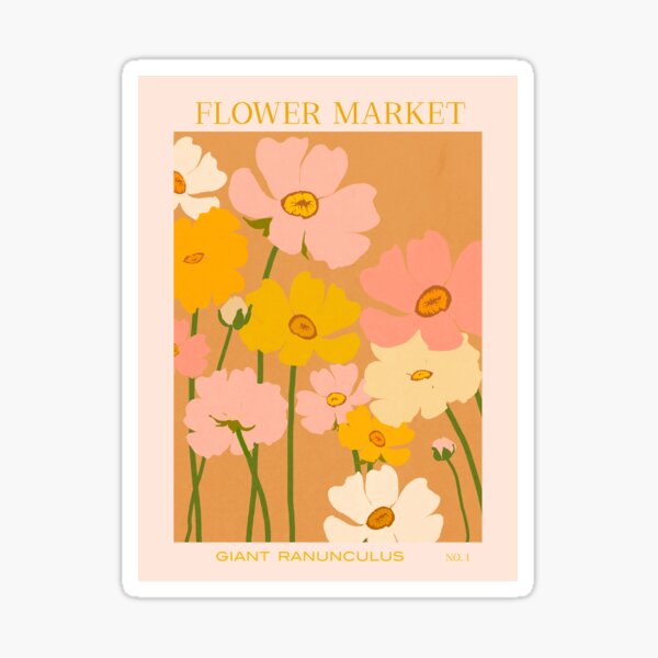 Item preview, Flower Market - Ranunculus #1 designed and sold by Gale Switzer.