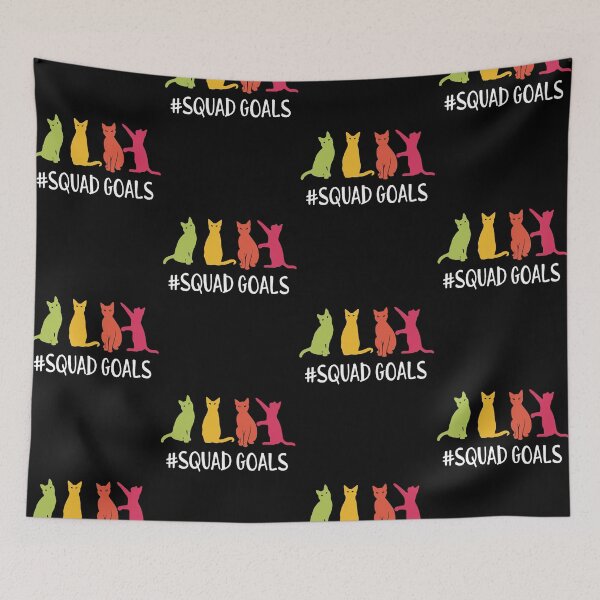Item preview, Cats Squad Goals designed and sold by Melvab79.