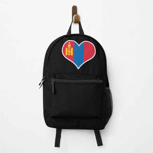 Item preview, Mongolia Flag Heart designed and sold by PKHalford.