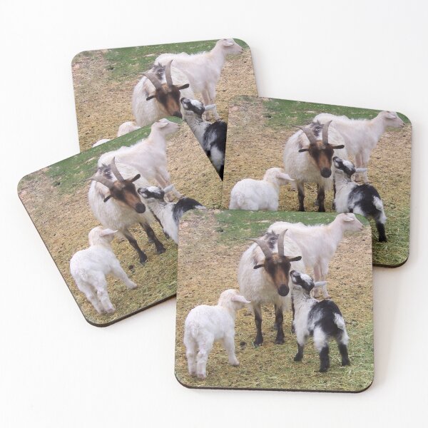 Item preview, Kid Goats Kissing designed and sold by dogplay.