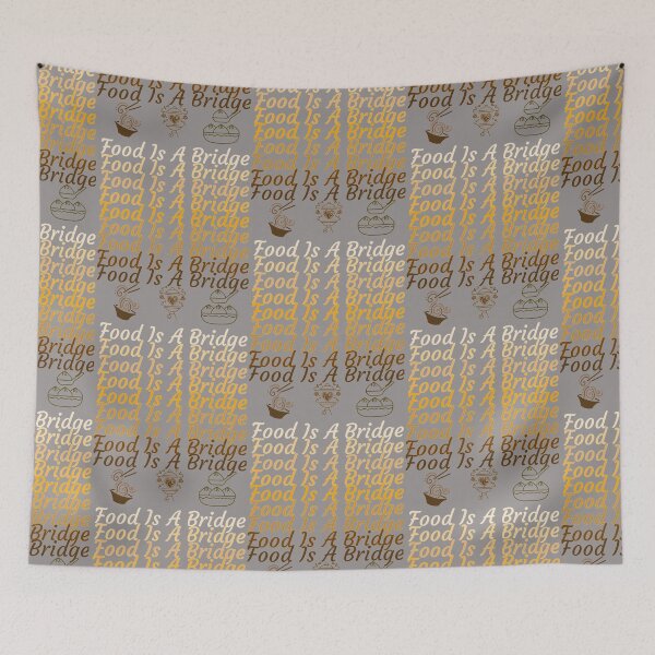 Item preview, Food Is A Bridge  (#101) designed and sold by Brewed  Styles.
