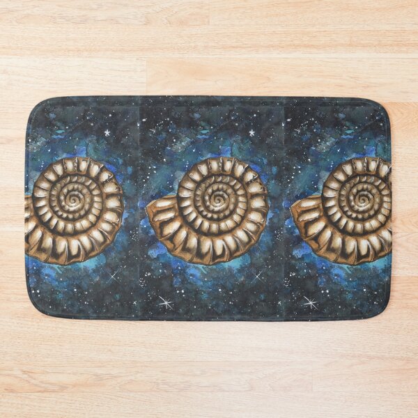 Item preview, Pyrite Ammonite Watercolour  designed and sold by The Gabi Balla.