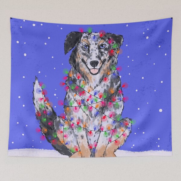 Item preview, Deck the Paws designed and sold by inkedinred.