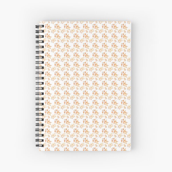 orange goldfish Spiral Notebook