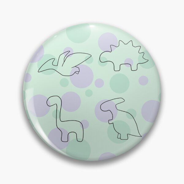 Item preview, Green Dinosaur Outline designed and sold by LexieRJ.
