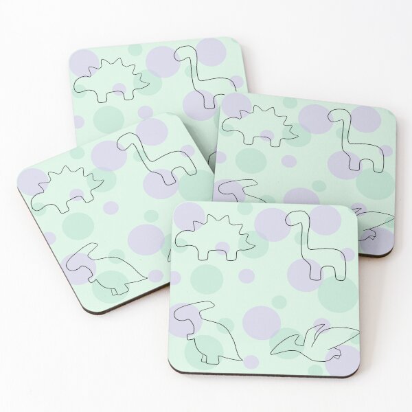 Item preview, Green Dinosaur Outline designed and sold by LexieRJ.