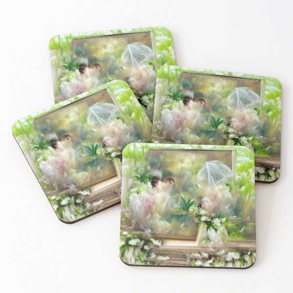 Item preview, Dreamy Botanical Romatic Abstract Floral Watercolor designed and sold by Melissa Park.