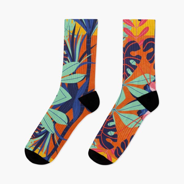 Item preview, Exotic Tropical Leaves Seamless Pattern designed and sold by Designs By YL.