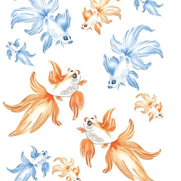 Artwork thumbnail, goldfish by RoldanArt