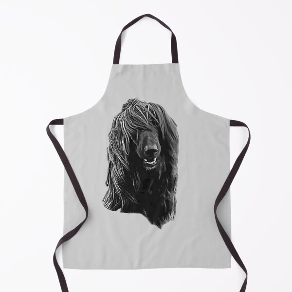 Item preview, Afghan Hound Stunning Black and White Dog designed and sold by Elarex.