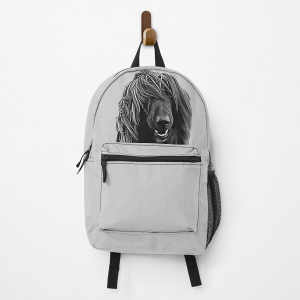 Item preview, Afghan Hound Stunning Black and White Dog designed and sold by Elarex.
