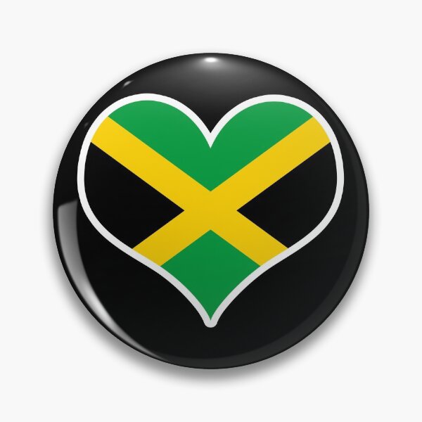 Item preview, Jamaica Flag Heart designed and sold by PKHalford.