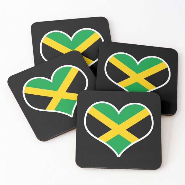 Item preview, Jamaica Flag Heart designed and sold by PKHalford.